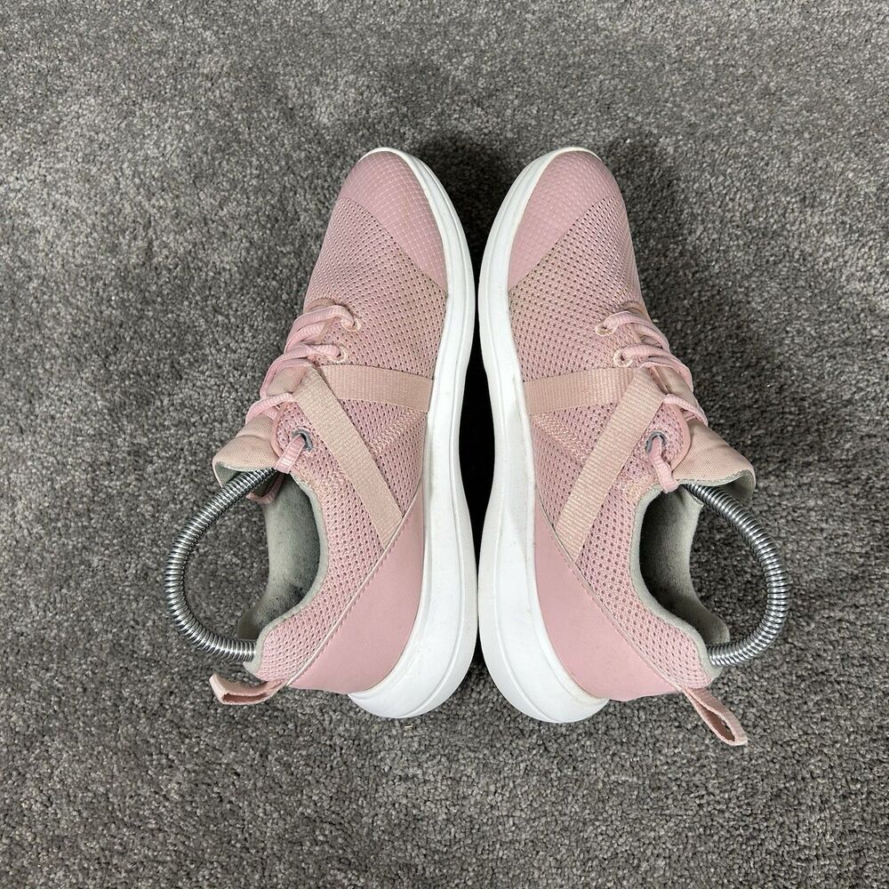 FootJoy Fj Flex 95730 Women's Size 7 M Pink White Spikeless Golf Shoes Used - Picture 9 of 13